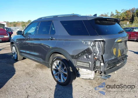 2022 Ford Explorer Platinum из США, поврежденный, VIN 1FM5K8HC3NGA88923